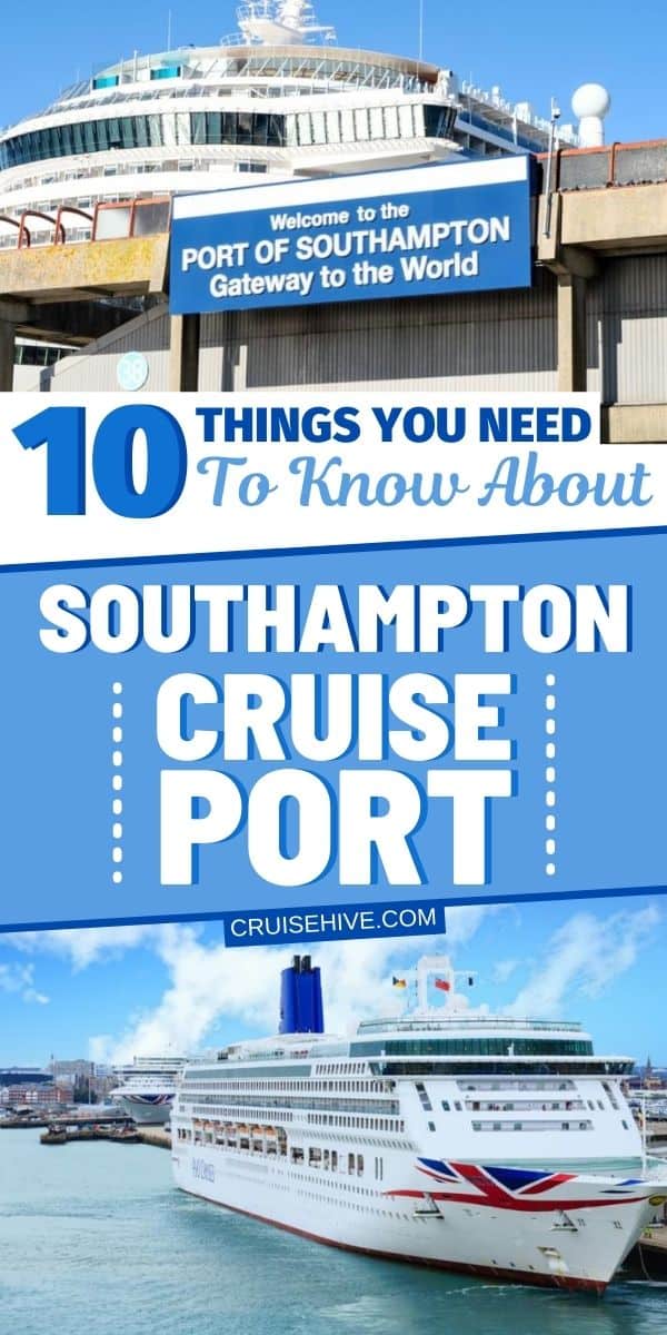 Puerto de cruceros de Southampton