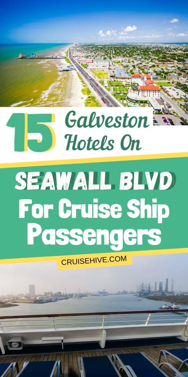 Hoteles de Galveston en el malecón