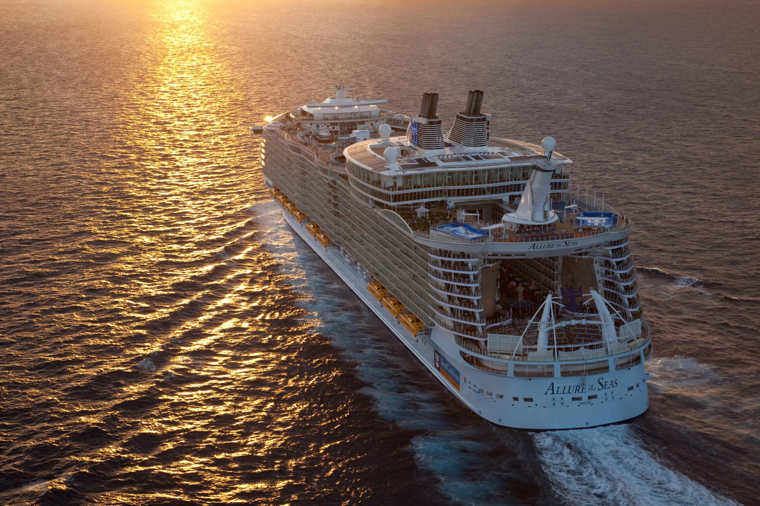 Allure Of The Seas llega a Galveston para los cruceros de invierno 2022-2023