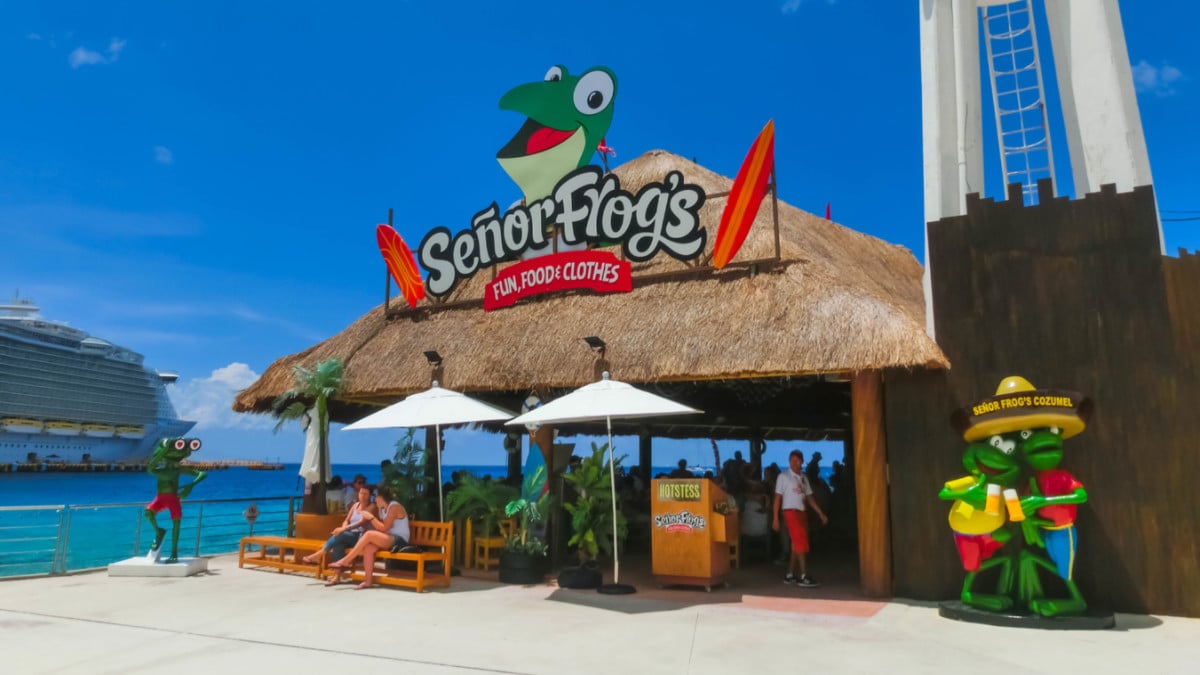 Señor Ranas en Cozumel