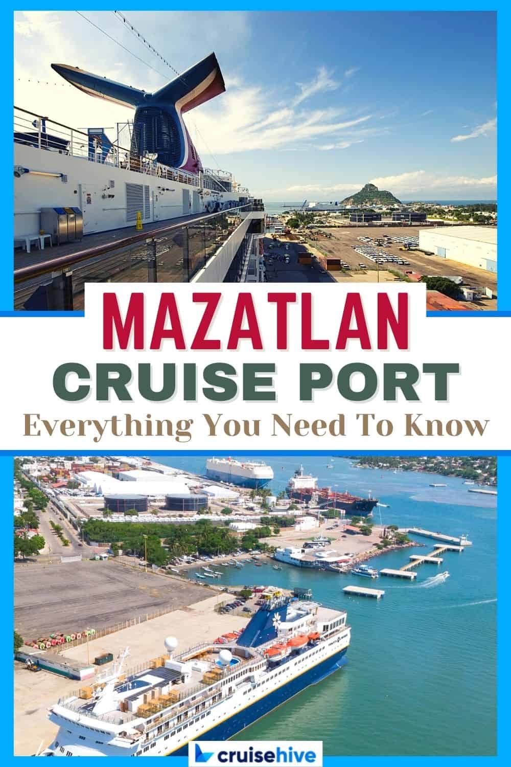 Puerto de cruceros de Mazatlán