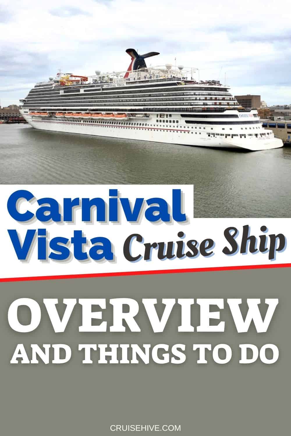 Crucero Carnival Vista