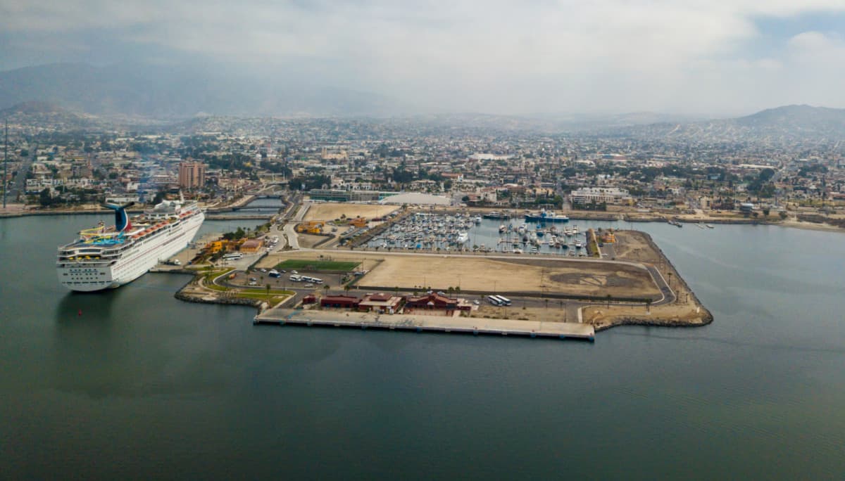 Crucero en Ensenada, México