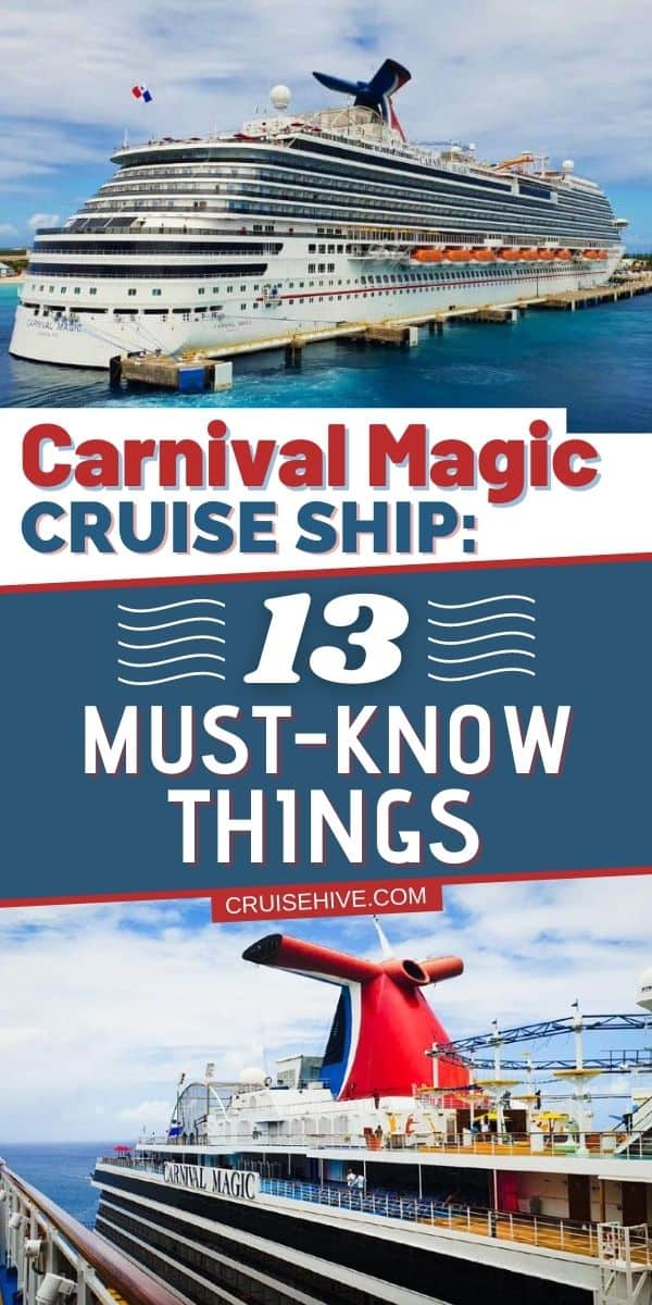 Crucero Carnival Magic: 13 cosas que debes saber