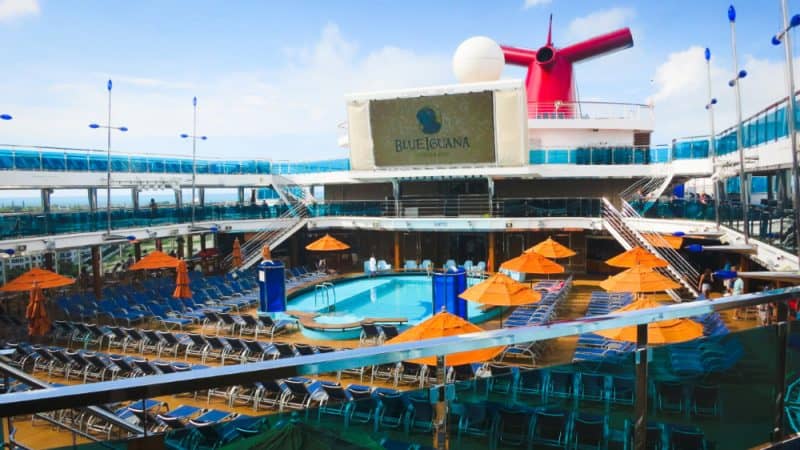 Cubierta Carnival Dream Lido