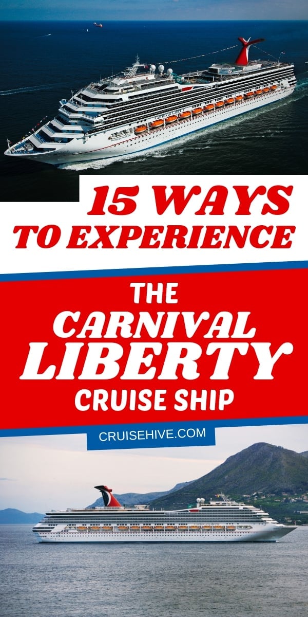 Es hora de experimentar el crucero Carnival Liberty para sus próximas vacaciones.  El barco es operado por Carnival Cruise Line y hay un montón de cosas que hacer, ¡también tenemos consejos para el barco!