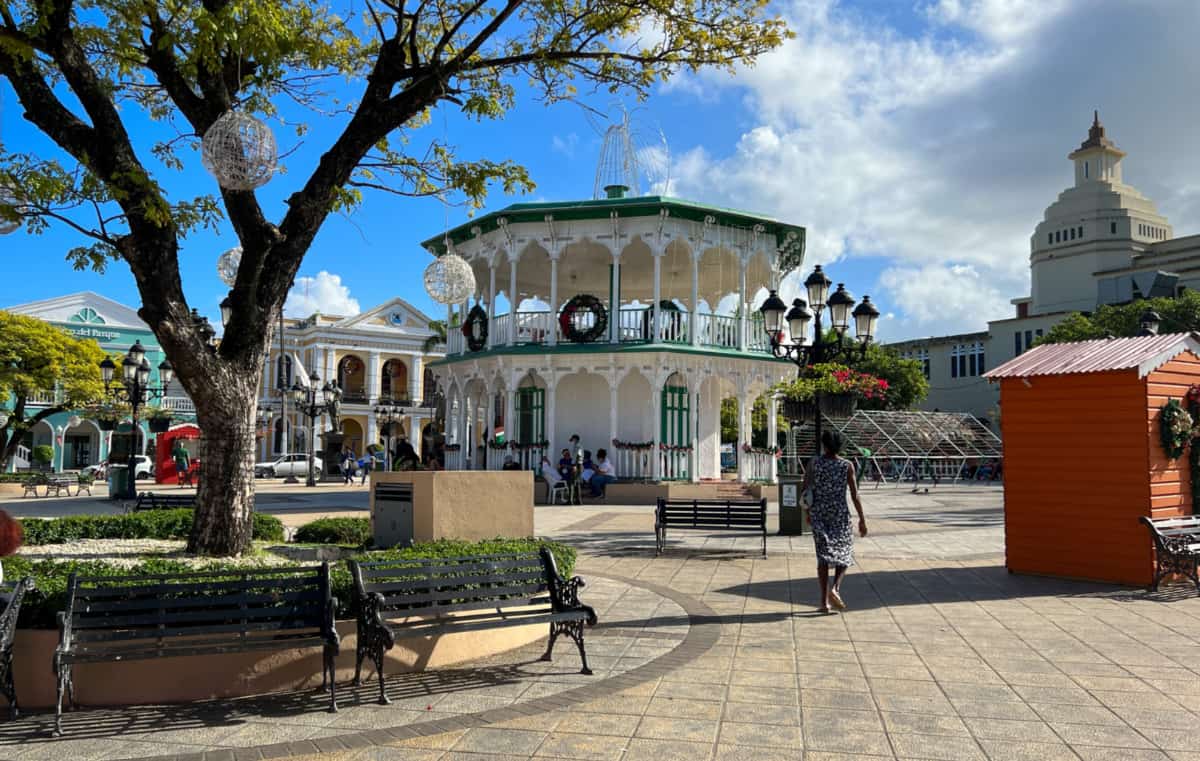   Parque Central o Plaza de la Independencia de Puerto Plata
