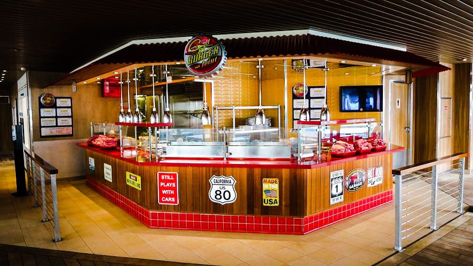 Chicos Burger Joint, Carnival Cruise Line