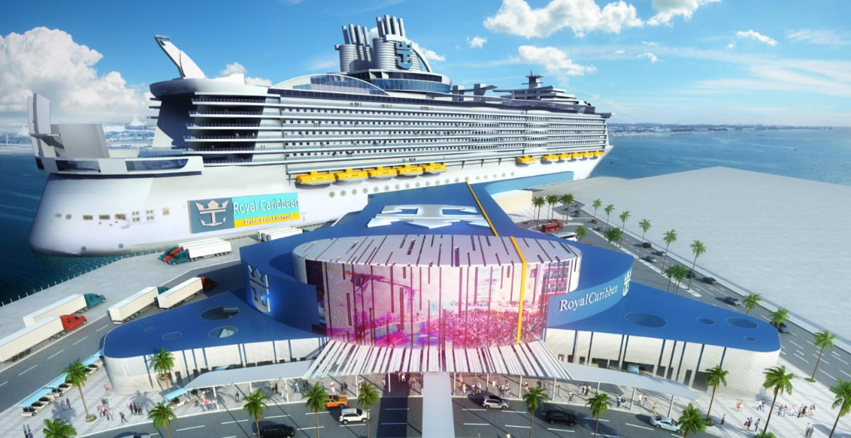Terminal de cruceros Royal Caribbean Galveston