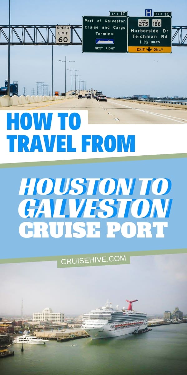 Descubra cómo viajar desde Houston hasta el puerto de cruceros de Galveston para disfrutar de esas vacaciones soñadas desde Texas.  Cubriendo el transporte desde aeropuertos cercanos, alquiler de autos e incluso las rutas a tomar.