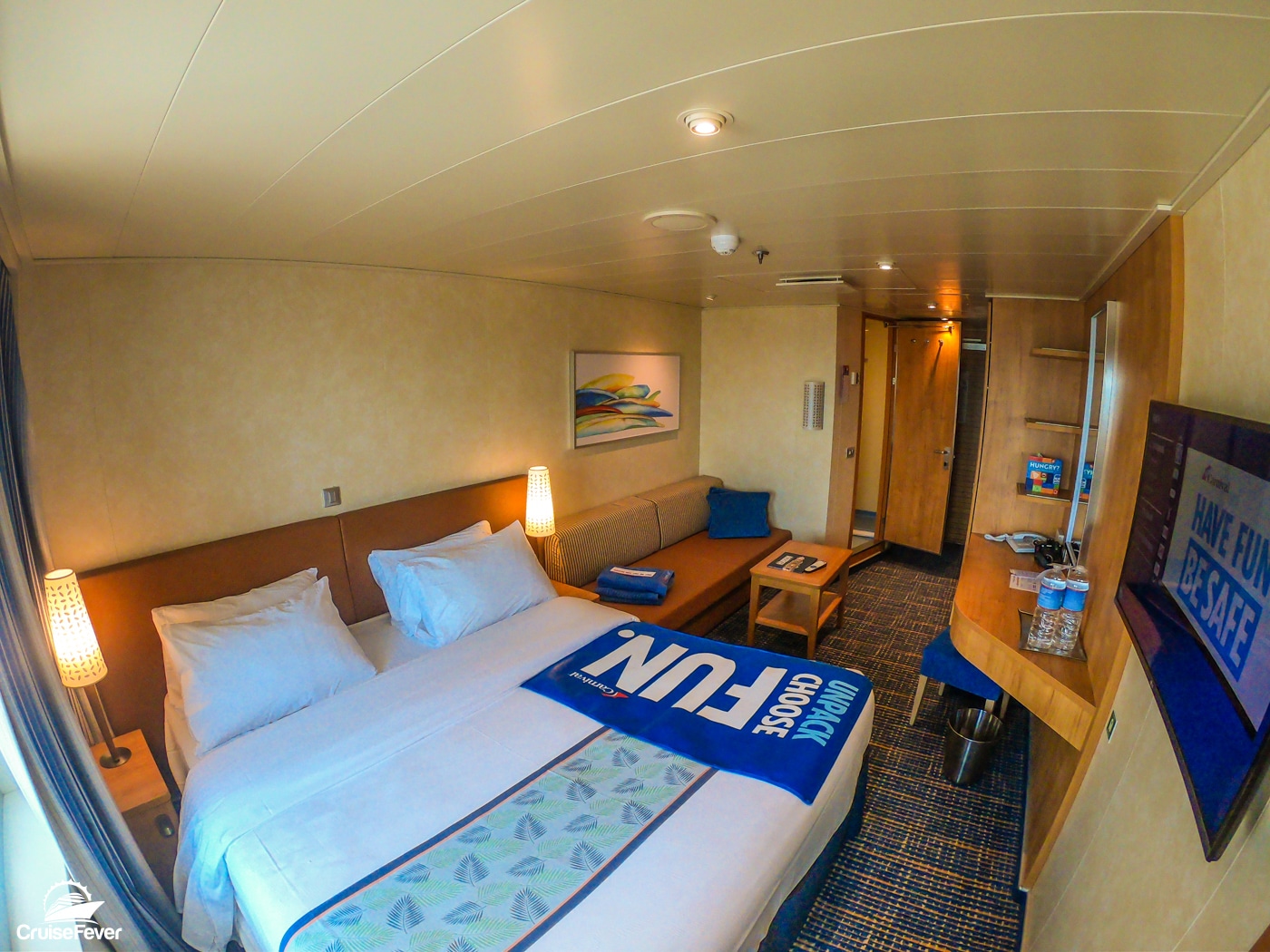 servicio de habitaciones para camarote de carnaval