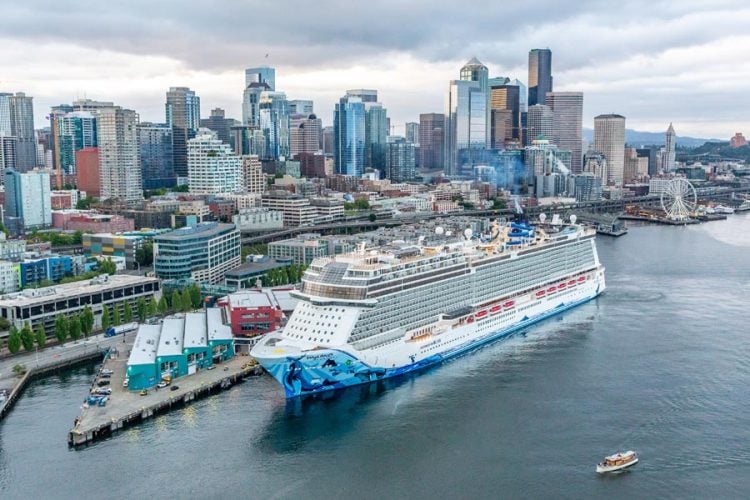 Norwegian Bliss en Seattle