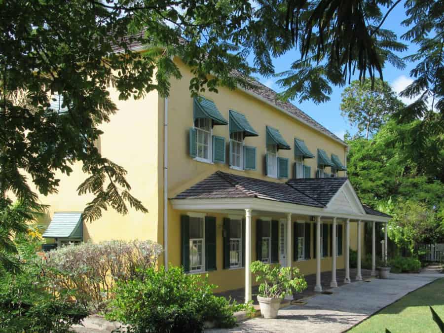 Casa de George Washington en Barbados