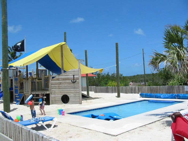 Área de juegos para niños Pelican's Perch en Princess Cays