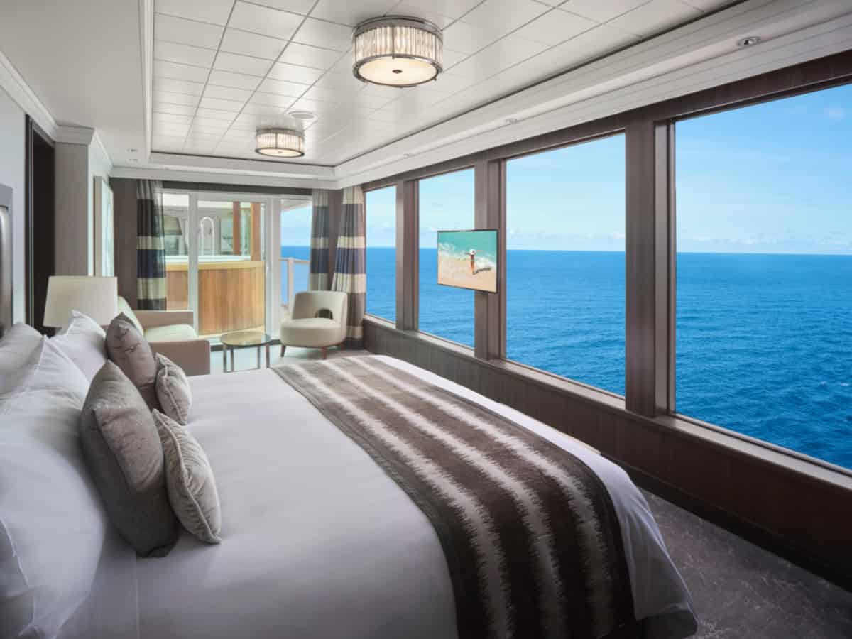 Suite principal de la villa jardín del dormitorio Haven