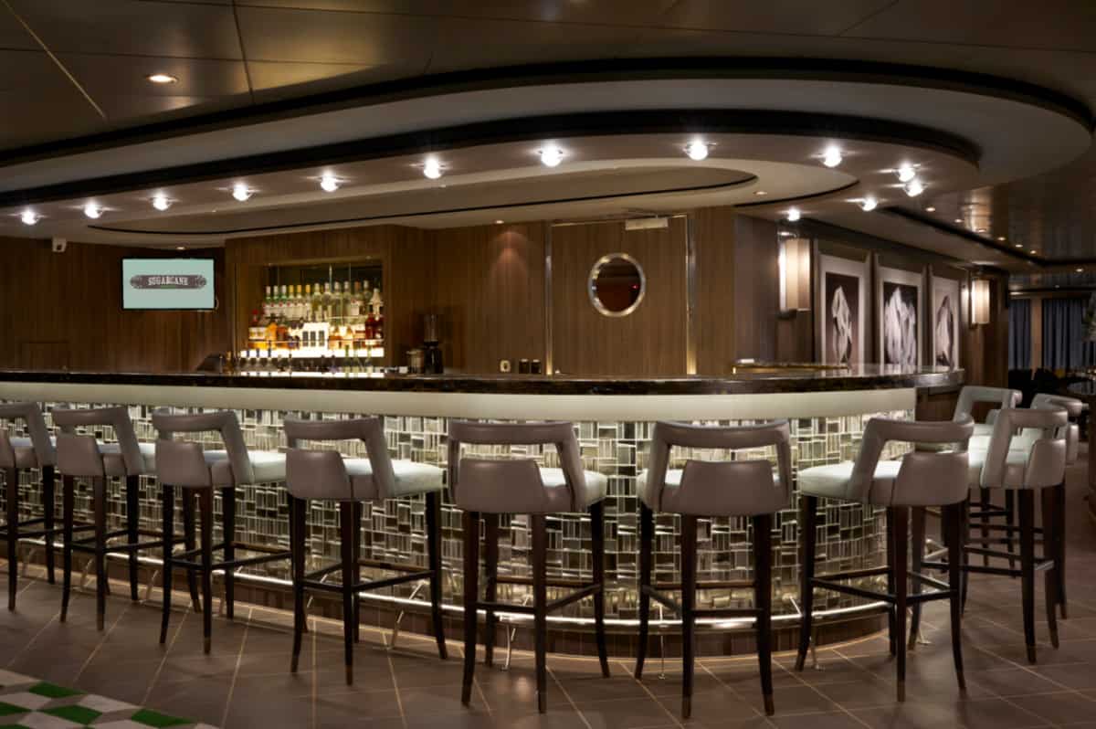 Barra de mojito de caña de azúcar Norwegian Dawn