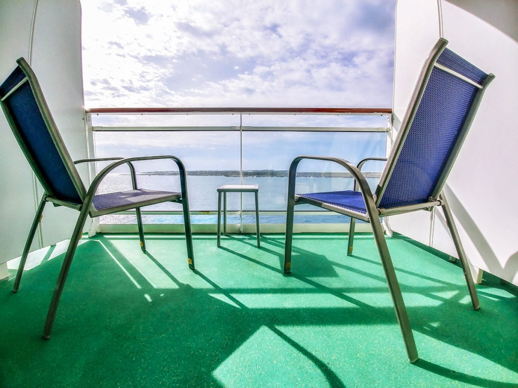 balcón en crucero, epopeya noruega