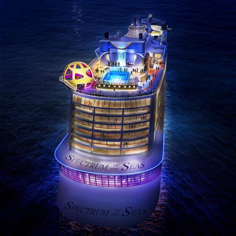 14 cosas que debe saber sobre el Spectrum of the Seas de Royal Caribbean