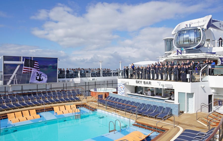Cubierta Ovation of the Seas