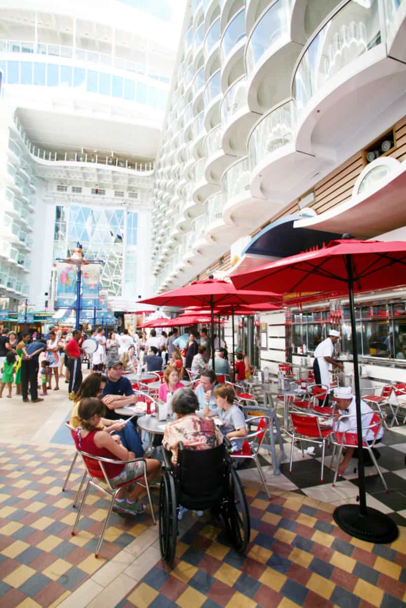 Paseo marítimo Allure of the Seas