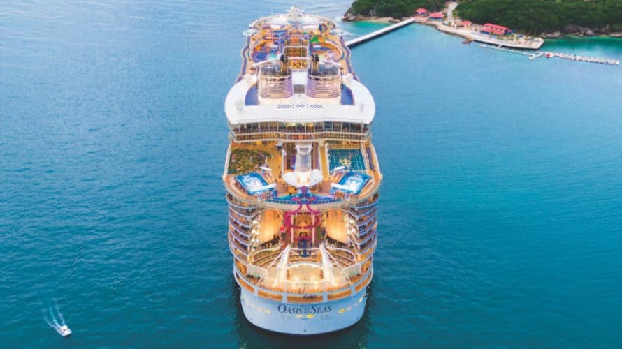 Oasis of the Seas a popa