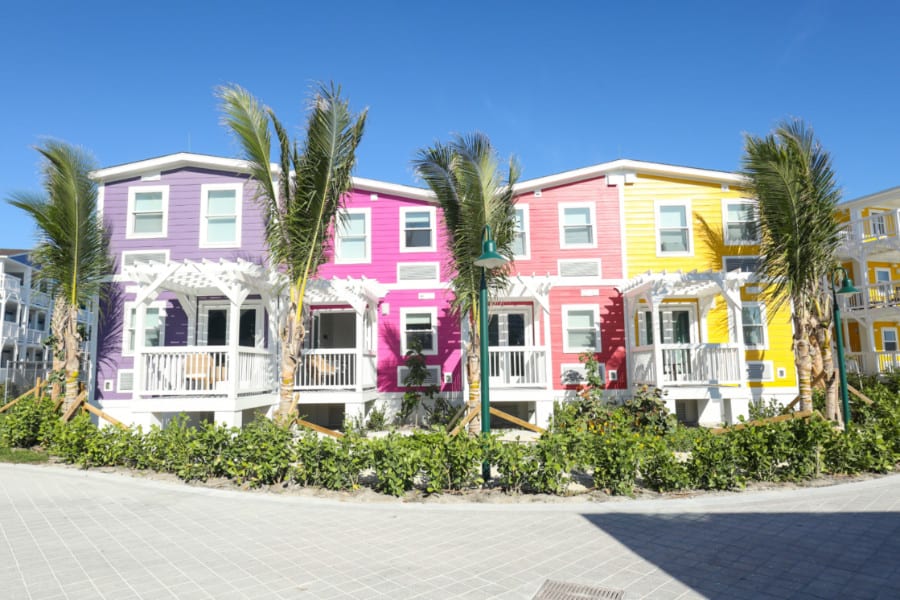 Edificios de la isla