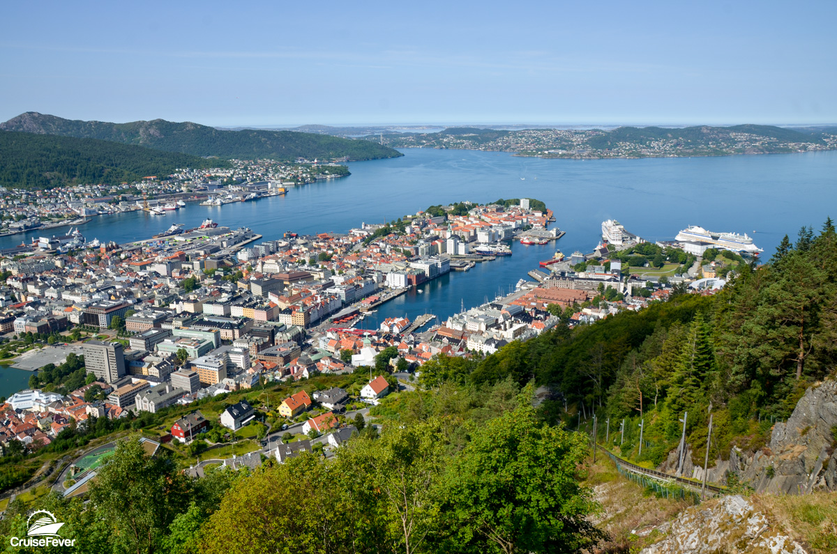 Los 7 mejores lugares para visitar en Noruega en un crucero (con fotos) teleférico de bergen noruega