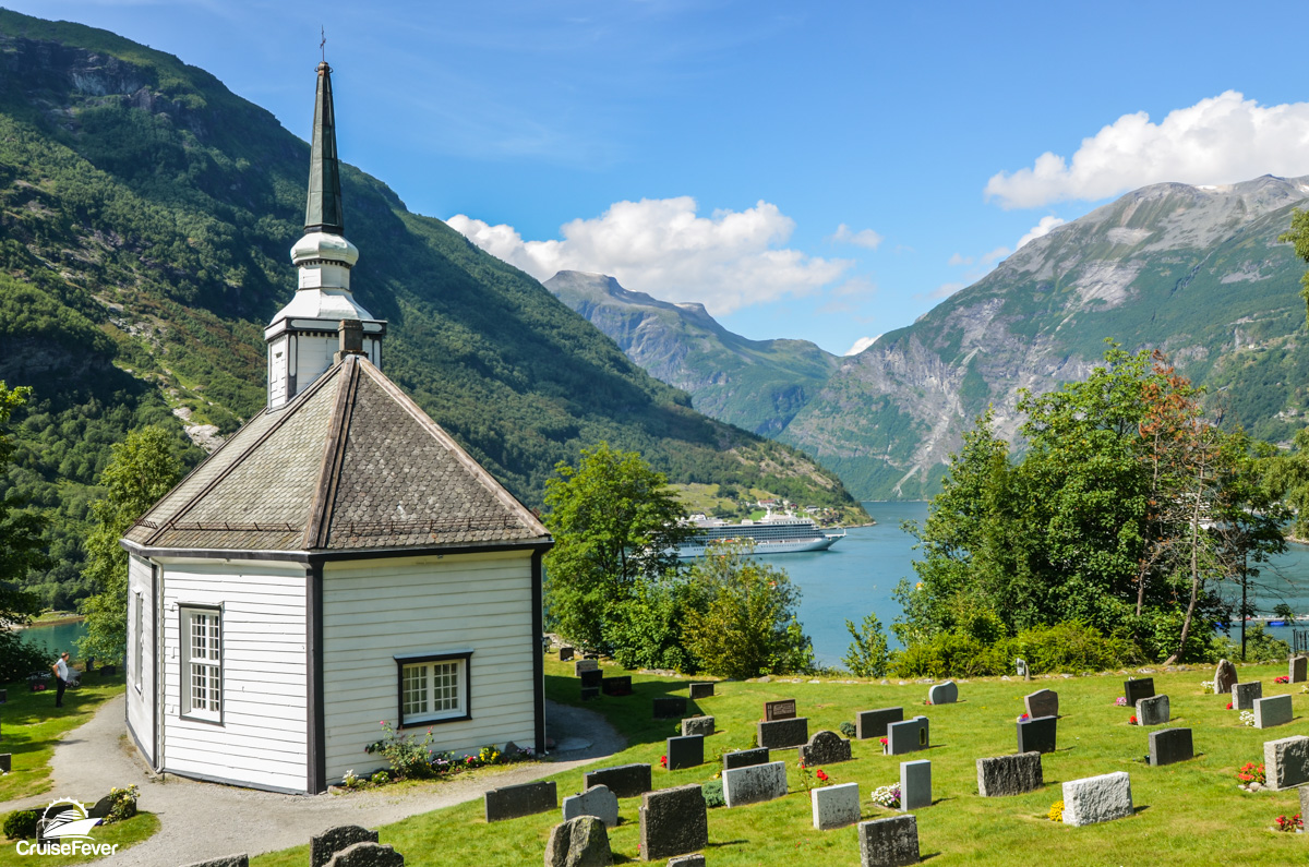 Los 7 mejores lugares para visitar en Noruega en un crucero (con fotos) Iglesia de Geiranger