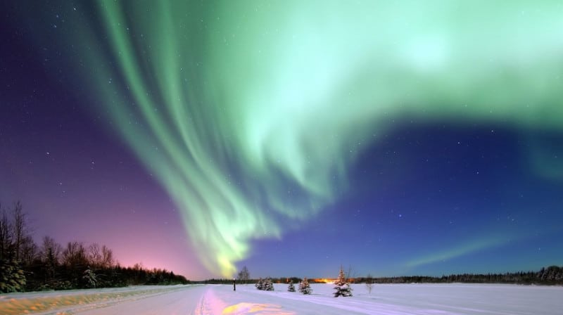 Aurora boreal, Alaska