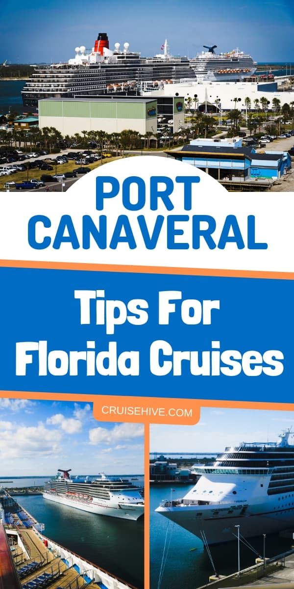Consejos de cruceros de Florida para Puerto Cañaveral que cubren los detalles de la terminal y el transporte.
