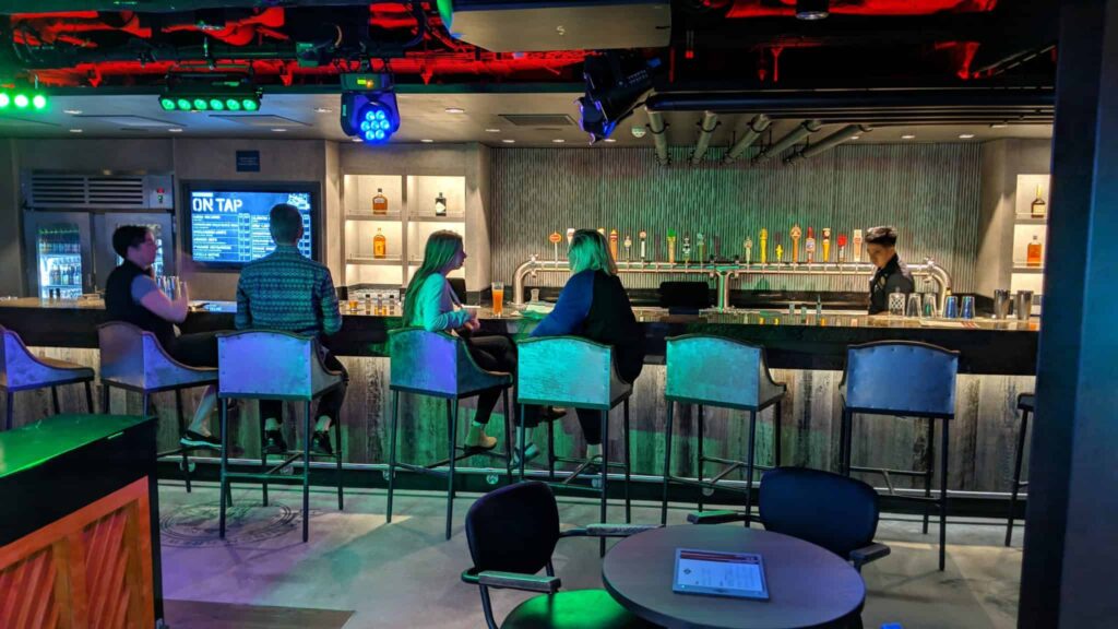 District Brewhouse en el Norwegian Joy