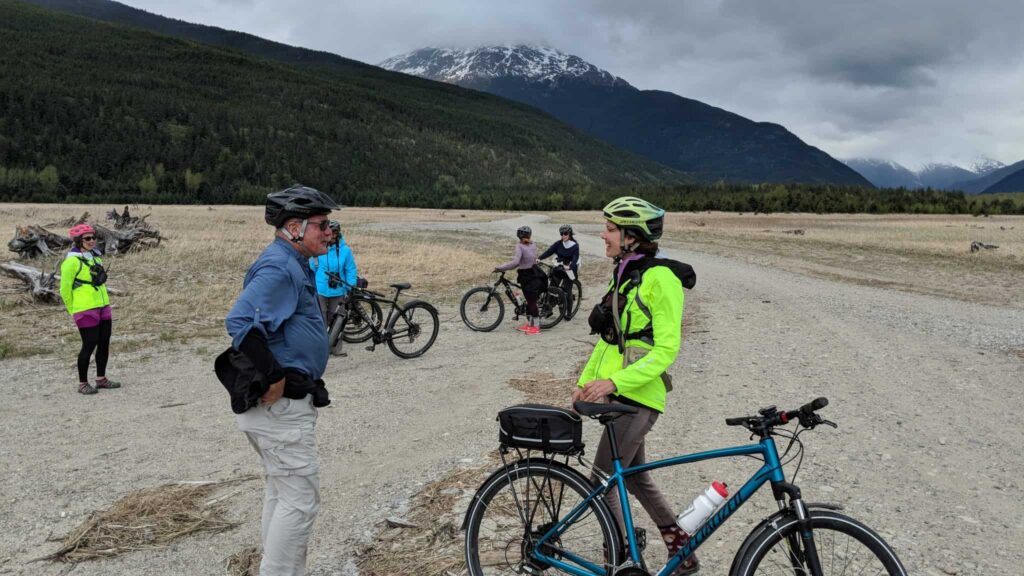 Ciclismo en Skagway Alaska.