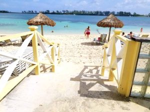 La playa en el British Colonial Hilton - Nassau, Bahamas