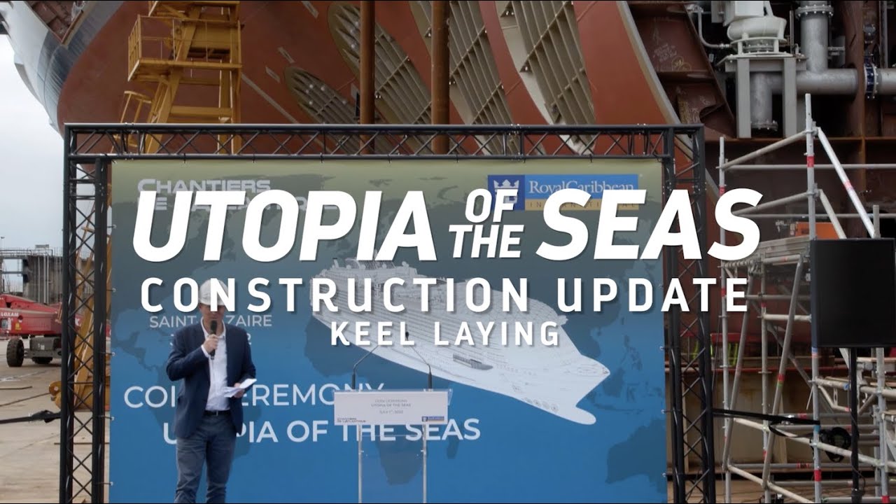 Comienza la construcción del nuevo barco clase Oasis de Royal Caribbean, Utopia Of The Seas