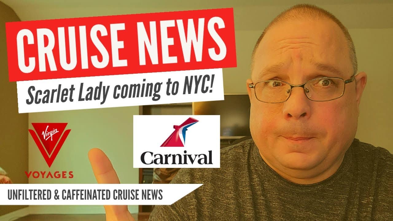 Noticias de cruceros Actualización de Carnival Glory, Virgin Voyages llega a Nueva York y más