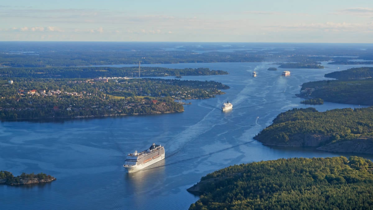 Cruceros en Estocolmo, Suecia