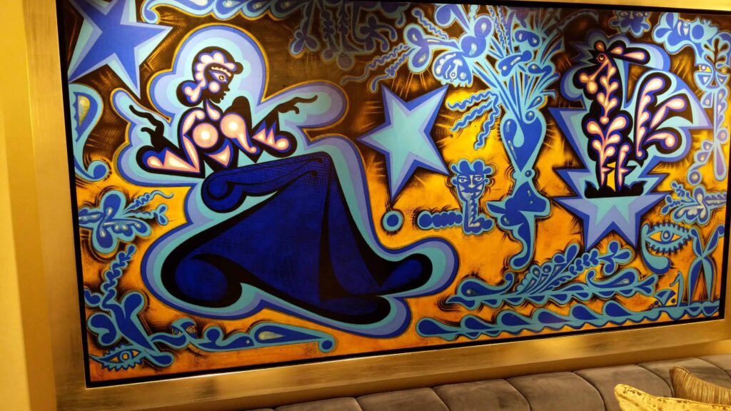 Regent Seven Seas Splendor contiene obras de arte por valor de $ 5 millones.