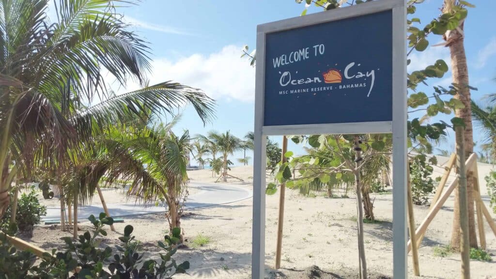 Reserva Marina MSC Ocean Cay