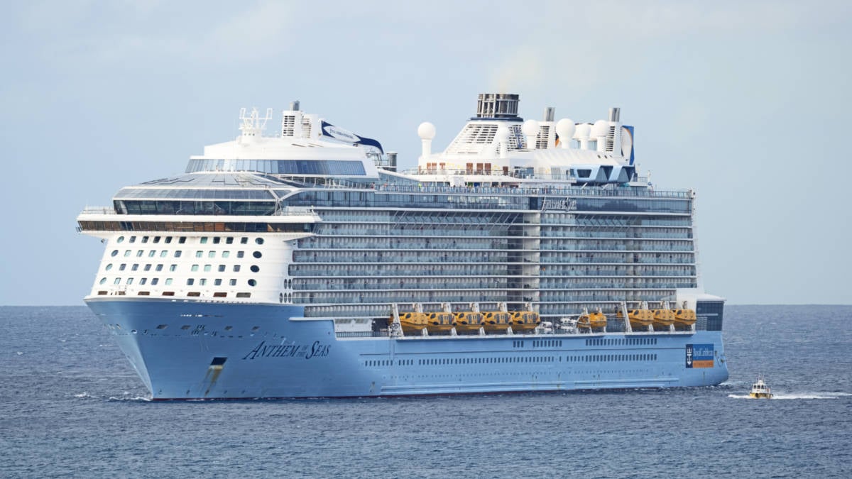 Otro itinerario cambiado para el crucero Royal Caribbean