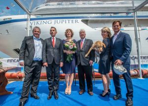Viking celebra la salida a flote de su sexto barco, Viking Jupiter |  17