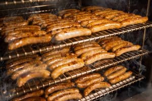 Salchicha Andouille ahumada de Guy