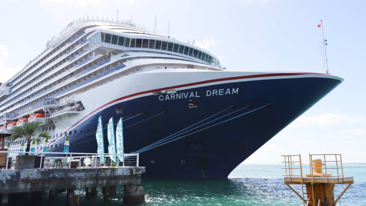 Retraso en el embarque del crucero Carnival