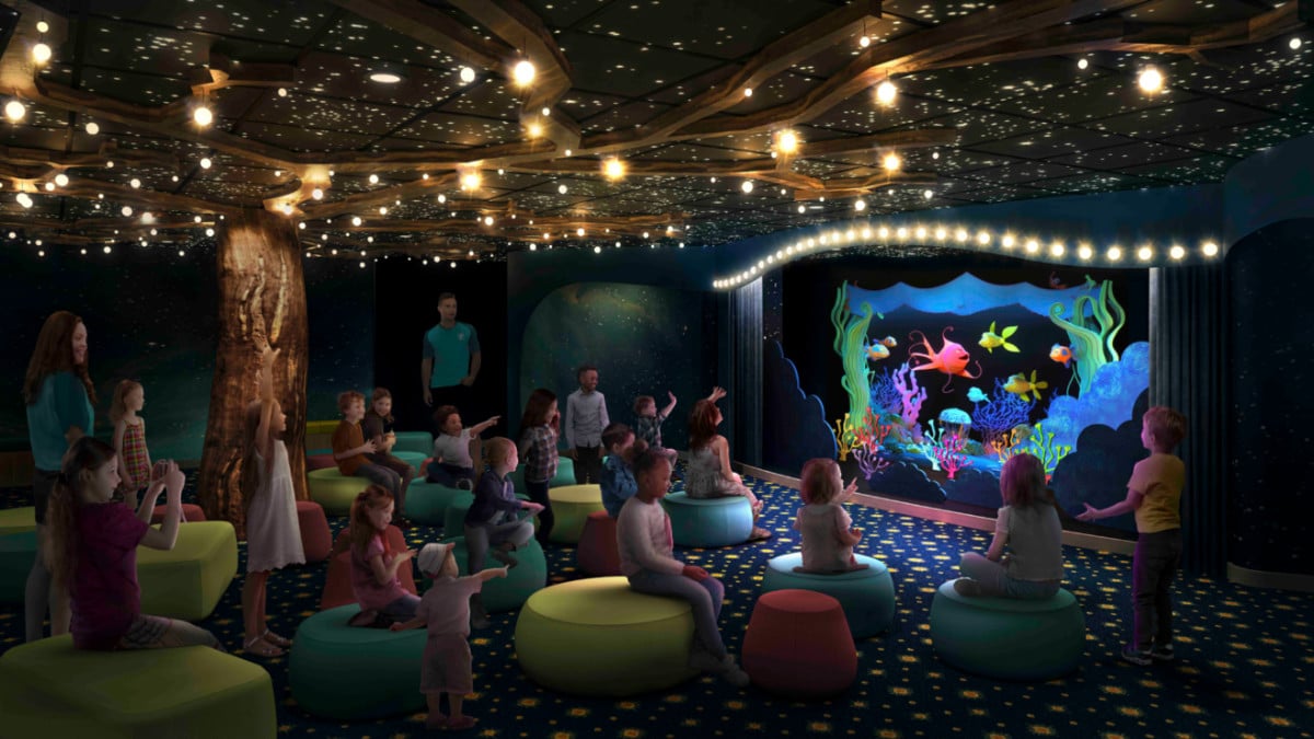 Niños en el crucero Icon of the Seas