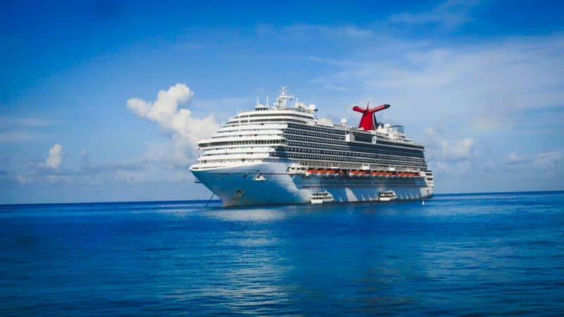 Licitación de cruceros Carnival Dream