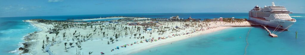Reserva Marina Ocean Cay MSC, vista panorámica