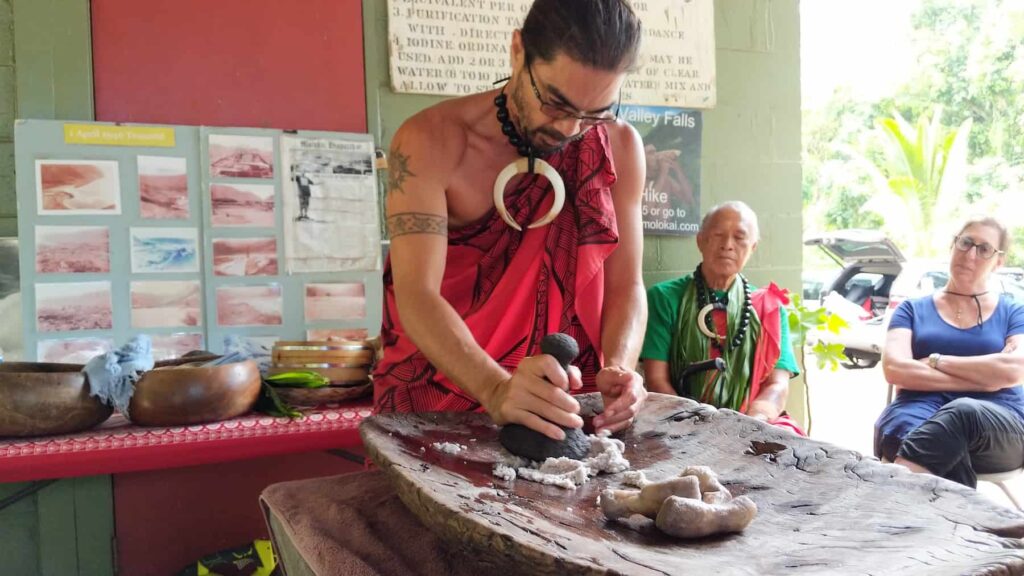 poi fresco en preparación