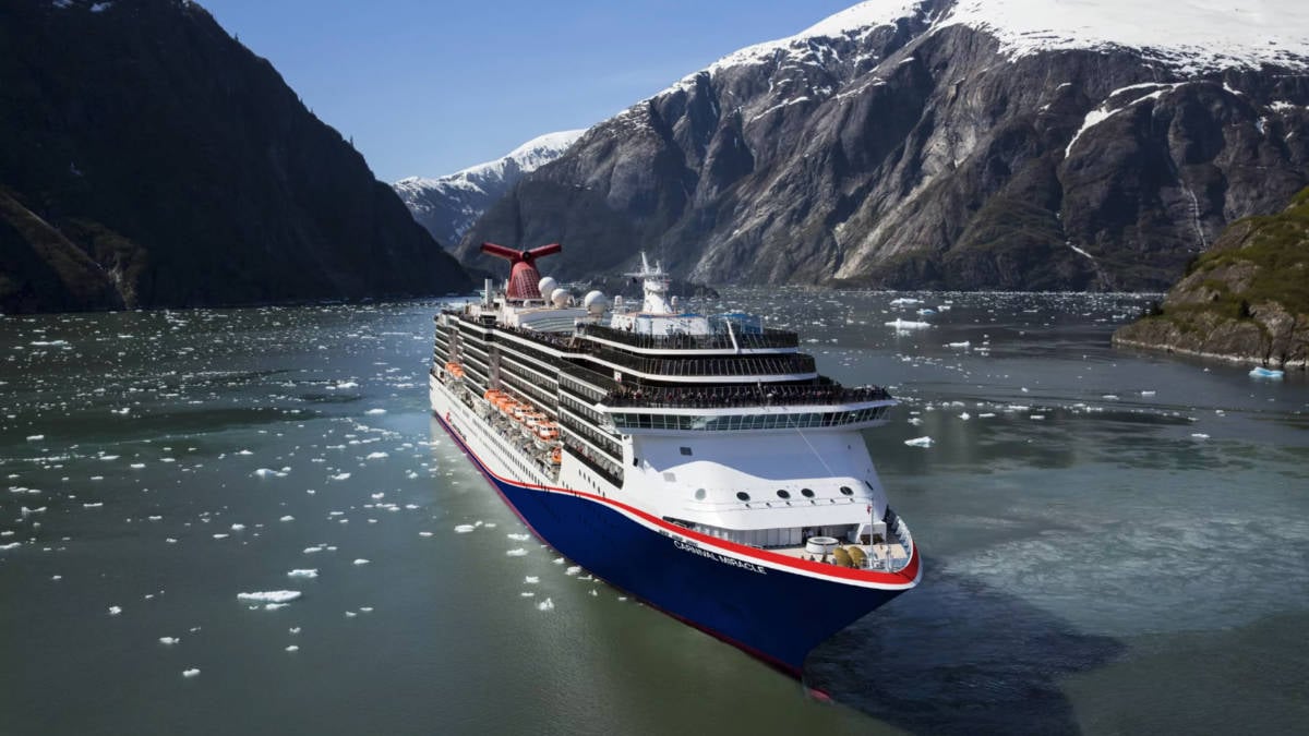 Crucero Carnival Miracle en Alaska