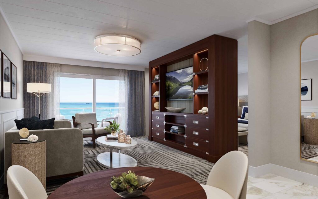 American Cruise Lines presenta los conceptos interiores de los nuevos y modernos barcos fluviales |  15