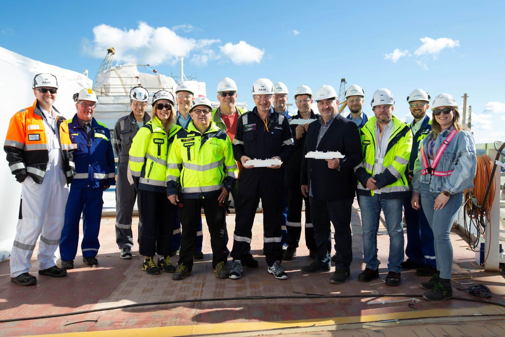 Carnival realiza ceremonia de monedas para la celebración del carnaval