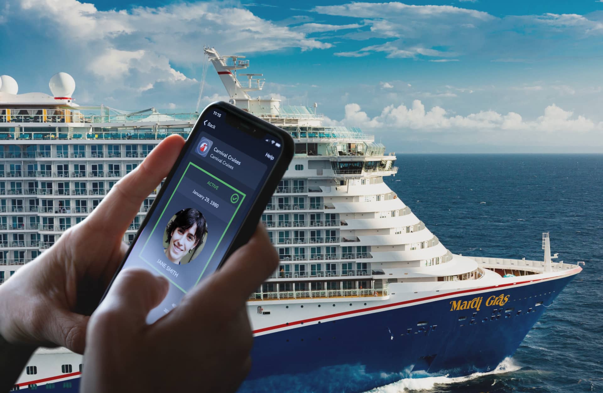 Carnival Cruise Line lanza VeriFLY Digital Health Wallet en todos los puertos base